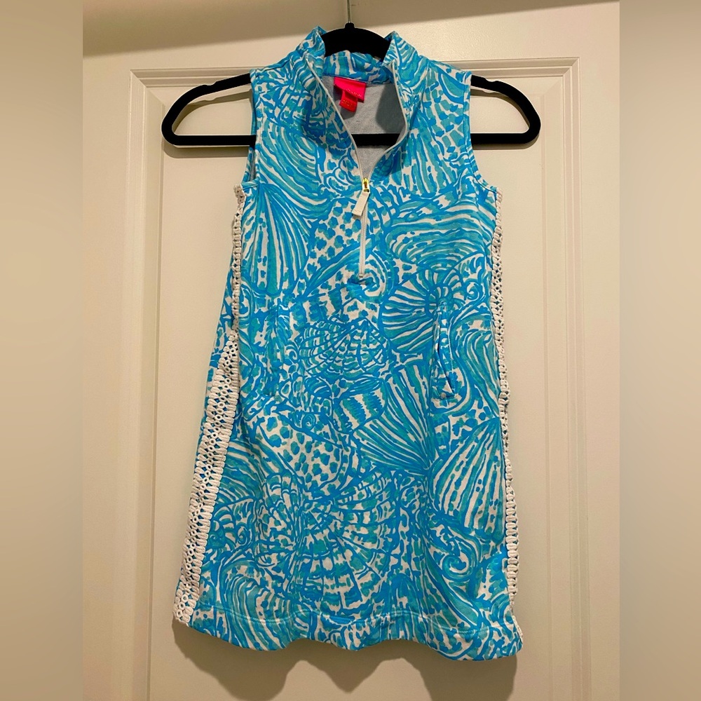 Lilly Pulitzer Girls Popover Dress L 8/10